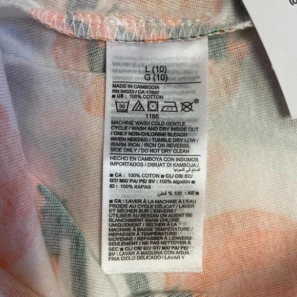 Old Navy Kids Pumpkin Pajama Set, Size Large - Picture 4 of 9